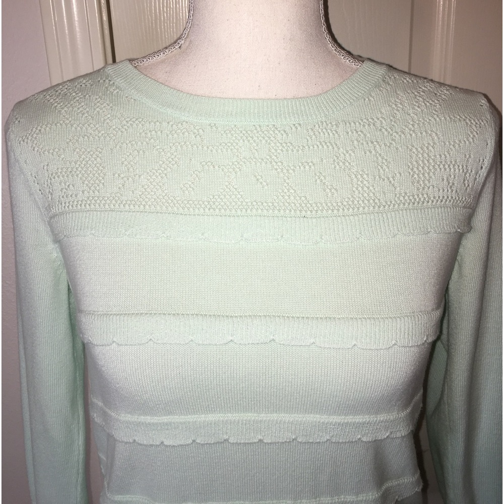 ELLE Ruffle Sweater - Picture 4 of 8